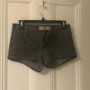 Olive shorts
